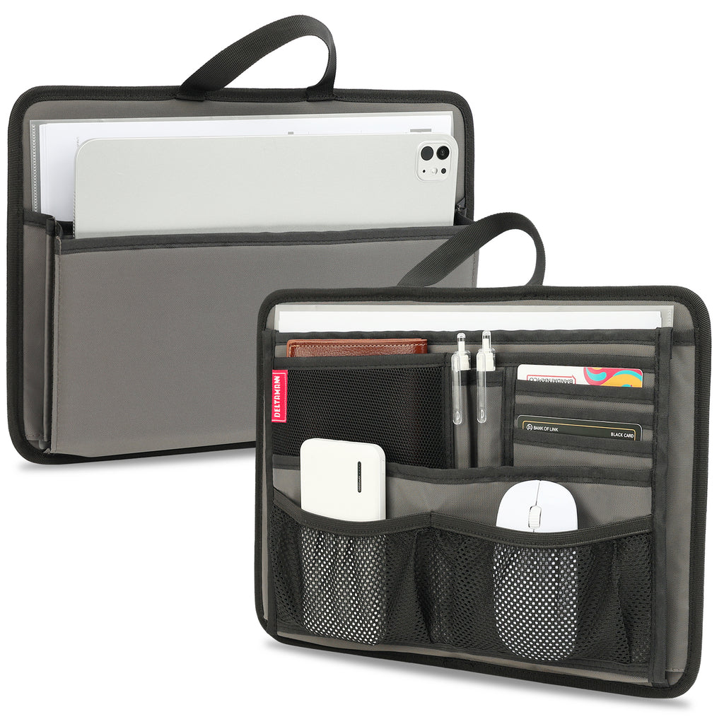 13-Pocket Laptop Organizer Insert | Office File Storage for