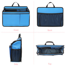 Handbag/Briefcase Insert Organizer with Gusset (L)