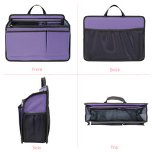 Handbag/Briefcase Insert Organizer with Gusset (L)