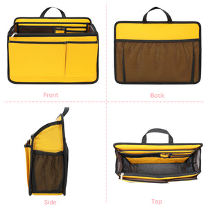 Handbag/Briefcase Insert Organizer with Gusset (L)
