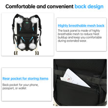 Foldable Backpack Harness Carry-On Transformer for Travelers, Musicians, Outdoor Adventurers Works on Stairs, Mud, Snow,  Cobblestone