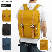 Backpack with Insert Organizer Set, for Travel, Business, College, Casual, Slim and Smart Looking, Women & Men