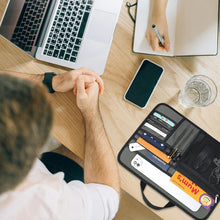 Bag Organizer Insert for Handbags Briefcases, S Size, Lightweight, Separated Pockets for Essentials