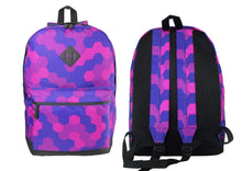 Urban Graffiti Print Backpack – Street Art Style for Daily Commute School Travel