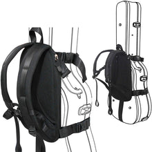 Hard Guitar Case Backpack Carrying System  with Adjustable Straps