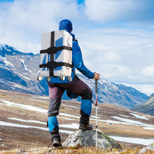 Backpack Carrying System with Adjustable Strap – ideal for carrying small to medium size hard shell case/hand baggage.