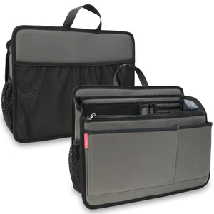 Handbag/Briefcase Insert Organizer with Gusset (L)