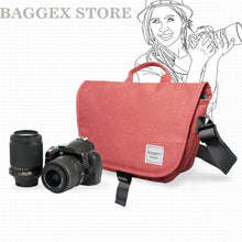 Baggex Store Stylish Camera Shoulder Bag for a DSLR Camera, 1 standard lens - Melange Fabric