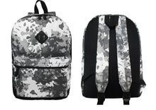 Urban Graffiti Print Backpack – Street Art Style for Daily Commute School Travel