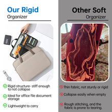 Bag Organizer Insert for Handbags Briefcases, S Size, Lightweight, Separated Pockets for Essentials