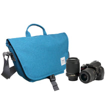 Baggex Store Stylish Camera Shoulder Bag for a DSLR Camera, 1 standard lens - Melange Fabric