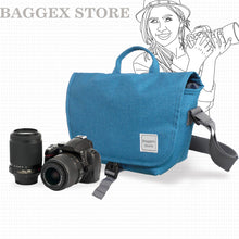 Baggex Store Stylish Camera Shoulder Bag for a DSLR Camera, 1 standard lens - Melange Fabric