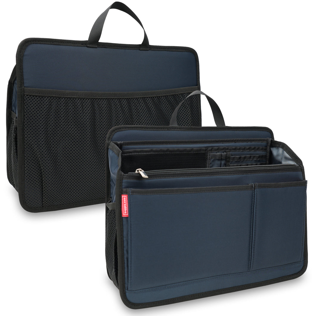 Handbag/Briefcase Insert Organizer with Gusset (L)