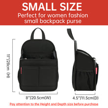 Backpack Insert Organizer, Bag in Bag, S Size, Ipad Compatible Office Essentials Keeper