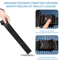 Backpack Carrying System with Adjustable Strap – ideal for carrying small to medium size hard shell case/hand baggage.