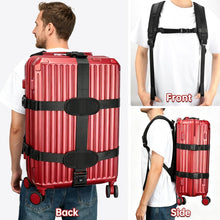 Hardcase Backpack Carry On System with Adjustable Strap for Easy Travel – ideal for carrying size 16-21 Inch hard shell/ suitcase