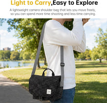 Stylish Waterproof Camera Messenger Bag for DSLR & Mirrorless Multi-Color