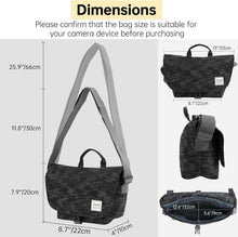 Stylish Waterproof Camera Messenger Bag for DSLR & Mirrorless Multi-Color