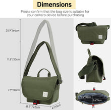 Stylish Camera Shoulder Bag for a DSLR Camera, 1 standard lens - 1680D Polyester