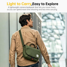 Stylish Camera Shoulder Bag for a DSLR Camera, 1 standard lens - 1680D Polyester