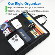 Backpack Insert Organizer, Office File Document Storage, Bag in Bag, Padded Nylon, Water-Repellent for Business Casual Men Women