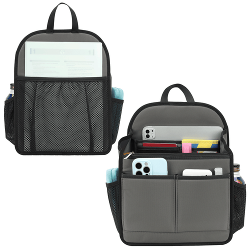 Backpack Insert Organizer, Bag in Bag, S Size, Ipad Compatible Office Essentials Keeper