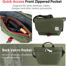 Stylish Camera Shoulder Bag for a DSLR Camera, 1 standard lens - 1680D Polyester