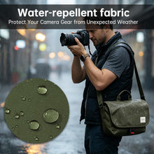 Stylish Camera Shoulder Bag for a DSLR Camera, 1 standard lens - 1680D Polyester