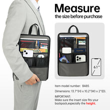 Bag Organizer Insert, Bag in Bag, Office File Document Bag Storage Organizer, Padded Nylon, Water-Repellent for Business Casual Men Women
