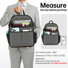 Bag Storage Organizer Insert, Bag in Bag, L Size, Multi-Pocket Water-resistant & Heavy-duty Gear Tidy for Bags
