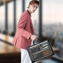 Business Briefcase Organizer Insert - Multi-Pocket Travel Document & Essentials Tidy