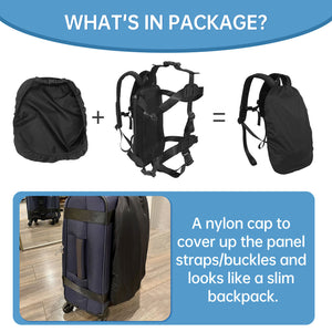 Backpack Conversion System with Adjustable Straps
