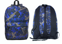 Urban Graffiti Print Backpack – Street Art Style for Daily Commute School Travel