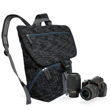 Sunelife padded camera backpack for dslr & mirrorless cameras - Polyester Jacquard