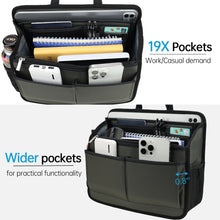 Modular Briefcase Organizer Insert - Size S | Customizable Laptop & Essentials Compartment