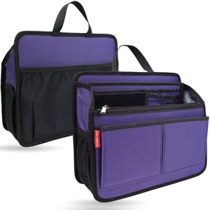 Handbag/Briefcase Insert Organizer with Gusset (S)