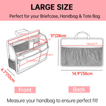 Desk-in-Bag Organizer L Size - Business Briefcase Insert for Documents & Gadgets