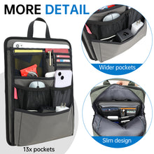 Bag Organizer Insert, Bag in Bag, Office File Document Bag Storage Organizer, Padded Nylon, Water-Repellent for Business Casual Men Women