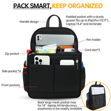 Backpack Organizer Insert, Bag in Bag, L Size, Multi-Pocket Gear Tidy for Bags