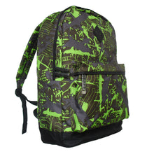 Urban Graffiti Print Backpack – Street Art Style for Daily Commute School Travel
