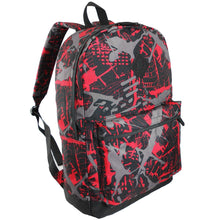 Urban Graffiti Print Backpack – Street Art Style for Daily Commute School Travel