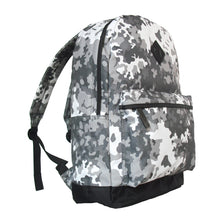 Urban Graffiti Print Backpack – Street Art Style for Daily Commute School Travel