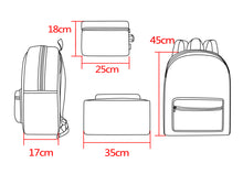 Mesh See-Through Foldable Backpack | Transparent Bookbag for School, Beach, Travel, Hike & Gym Daypack