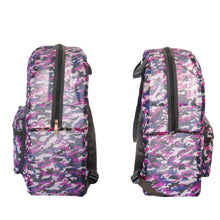 Mesh See-Through Foldable Backpack | Transparent Bookbag for School, Beach, Travel, Hike & Gym Daypack