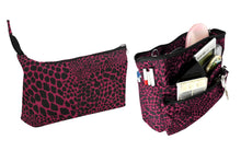 Makeup Bag Bag Organzier Reversible Multi-Pockets Water-resistant & Heavy-duty easy to clean  perfect for vanity travel.