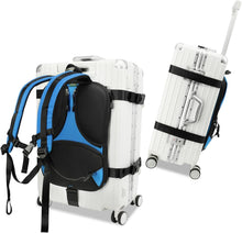 Hardcase Backpack Conversion System with Adjustable Straps for Easy Travel – ideal for carrying 22-30 Inch Hard shell/Luggage