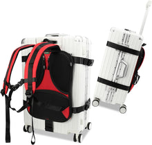 Hardcase Backpack Conversion System with Adjustable Straps for Easy Travel – ideal for carrying 22-30 Inch Hard shell/Luggage