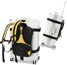 Hardcase Backpack Conversion System with Adjustable Straps for Easy Travel – ideal for carrying 22-30 Inch Hard shell/Luggage