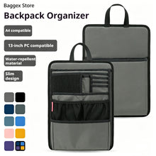 Bag Organizer Insert, Bag in Bag, Office File Document Bag Storage Organizer, Padded Nylon, Water-Repellent for Business Casual Men Women