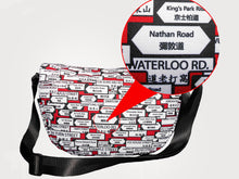 Hong Kong Road Plate Shoulder Bag(LARGE)